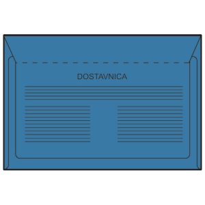 Kuverte B6-5 s povratnicom 75g set od 100 komada Fornax