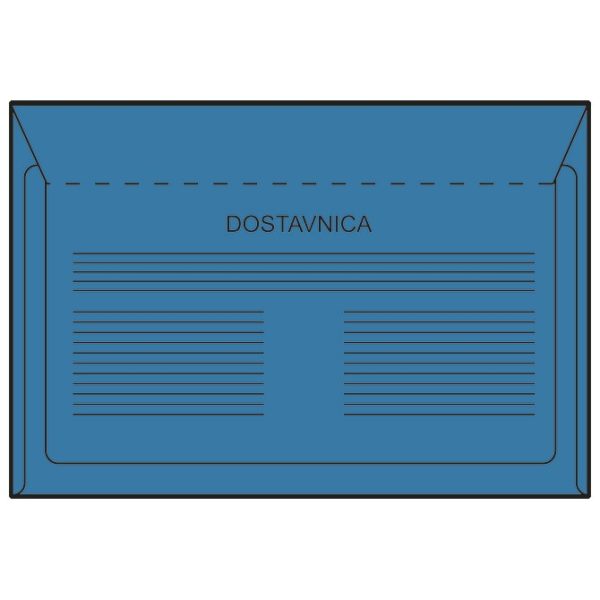 Kuverte B6-5 s povratnicom 75g set od 100 komada Fornax