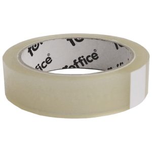 Selotejp 25mm/66m AKRILNA BEŠUMNA 25MY FOROFFICE PROZIRNA