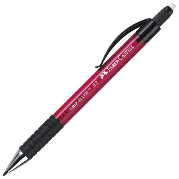 Olovka tehnička 0,7mm grip Matic Faber Castell 137721 crvena