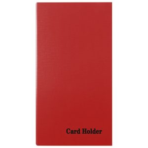 Album za vizitke 4Dringa 210 kartica +ABC pp Donau 1331001PL-04 crveni