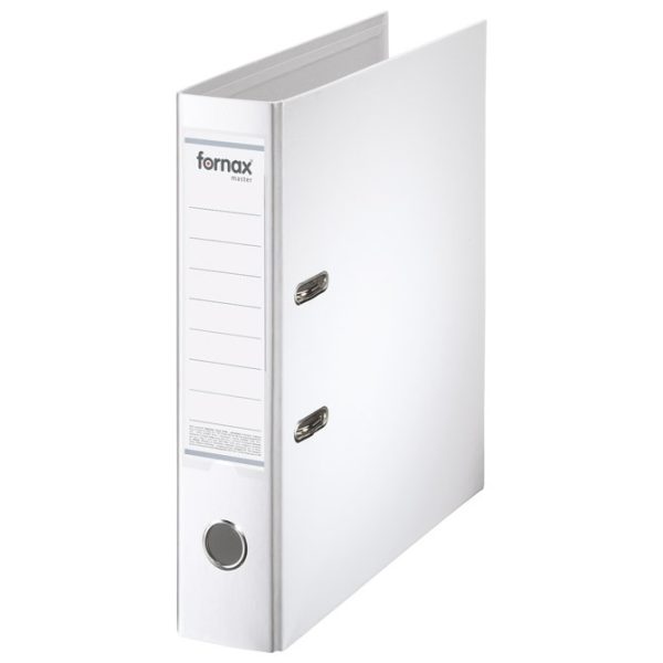 Registrator A4 široki samostojeći Master Fornax 15687 bijeli, 20 komada u kutiji