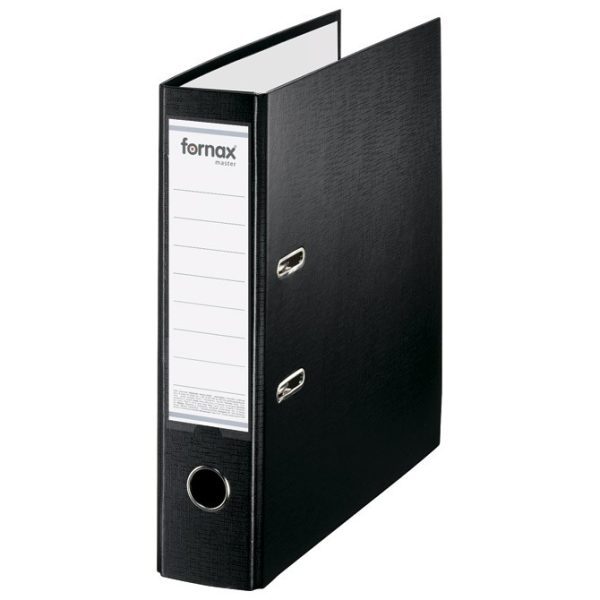 Registrator A4 široki samostojeći Master Fornax 15693 crni, 20 komada u kutiji