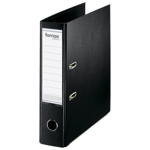 Registrator A4 široki samostojeći Premium Fornax 15696 crni, 20 komada u kutiji
