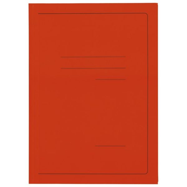 Fascikl klapa karton lak A4 215g Vip Fornax narančasti