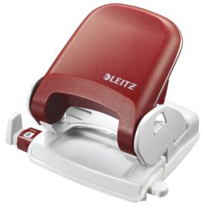 Bušač 2 rupe do 25 listova Leitz 50050025 crveni