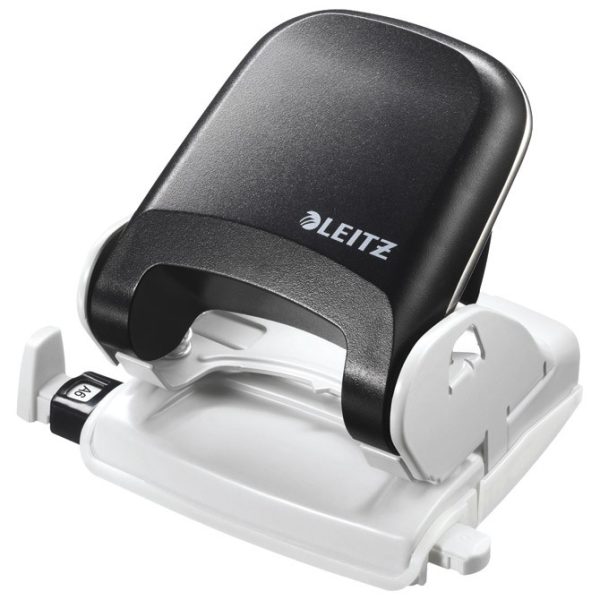 Bušač 2 rupe do 25 listova Leitz 50050095 crni