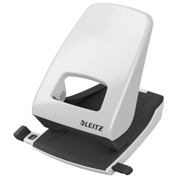 Bušač 2 rupe do 40 listova Leitz 51380085 sivi