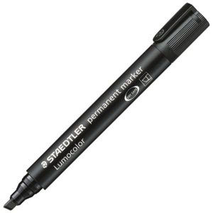 Marker permanentni 2-5mm Lumocolor Staedtler 350-9 crni, 10 komada u kutiji, 10 komada u kutiji
