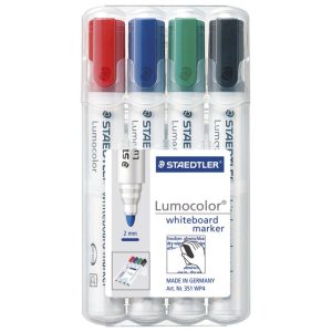Marker za bijelu ploču 2mm pk4 Lumocolor Staedtler 351 WP4