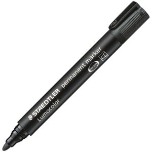 Marker permanentni 2mm Lumocolor Staedtler 352-9 crni, 10 komada u kutiji