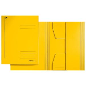 Fascikl klapa prešpan karton A4 Juris Leitz 39240015 žuti