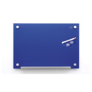 Ploča magnetna 90x60cm staklena Nobo 1903847 plava