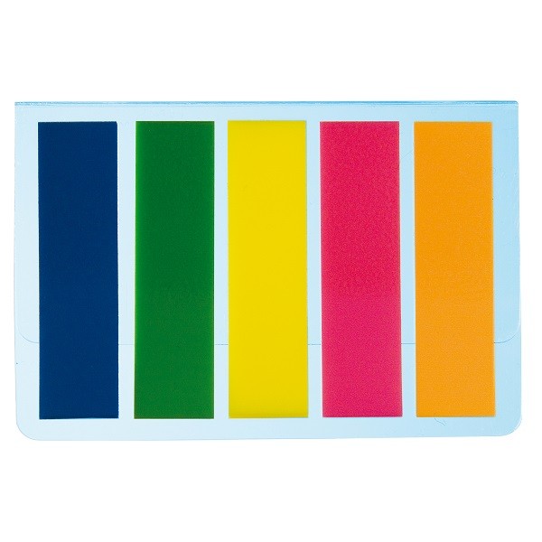 Zastavica 12x45mm 5x25 listova neon D.RECT 009354