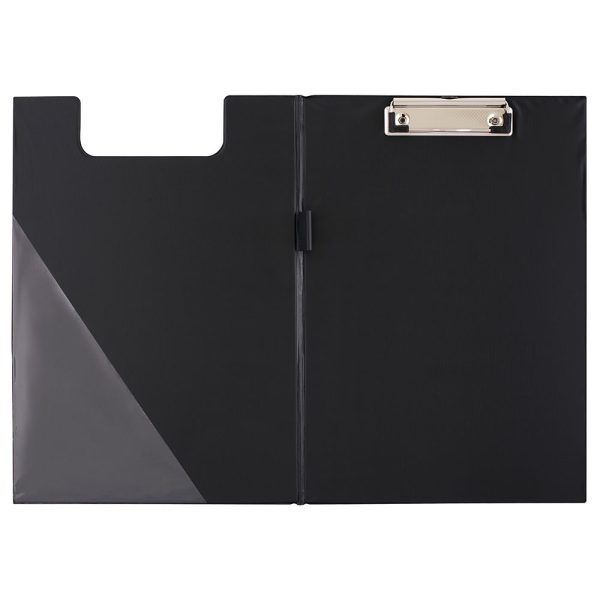 Ploča klip s preklopom A4 CRNA A4 D.RECT