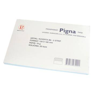 Kuverte 12x18 B6-5 strip plava 80gr. set od 25 komada