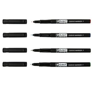 Marker D.RECT OHP 0,7mm "F" crni