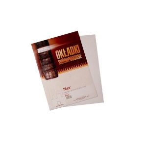 KORICE za spiralni uvez A4 Bijele; pak.100 D.RECT