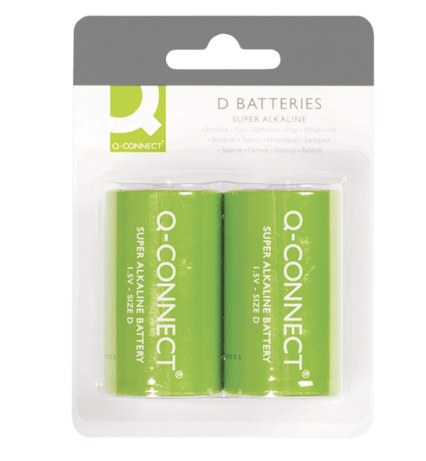 Baterija Q-Connect D LR20 1.5V pk2