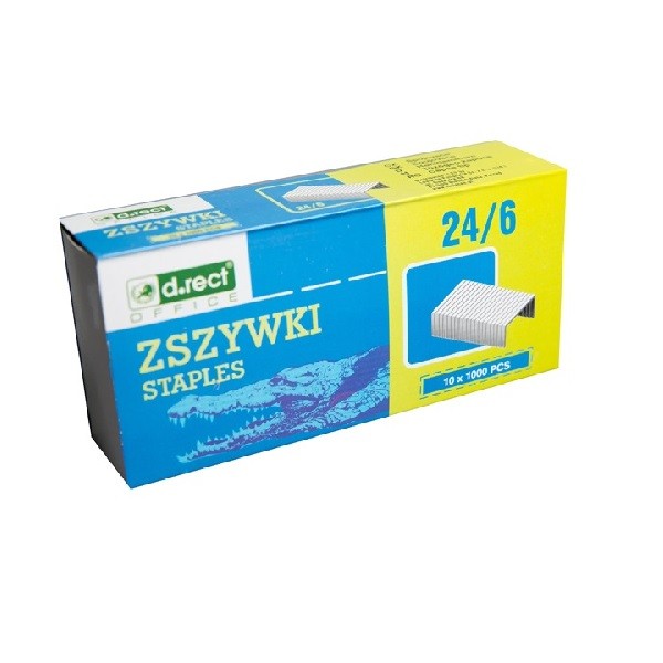 Spajalice strojne br.24/6 pk1000 D.RECT