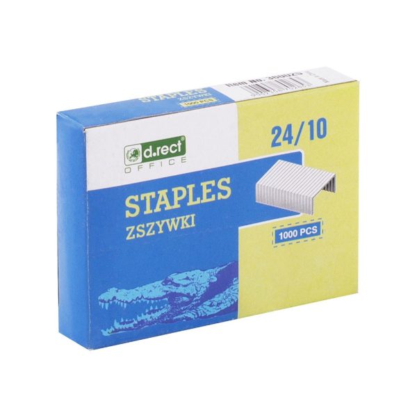 Spajalice strojne 24/10; pakiranje 1000/1 D.RECT