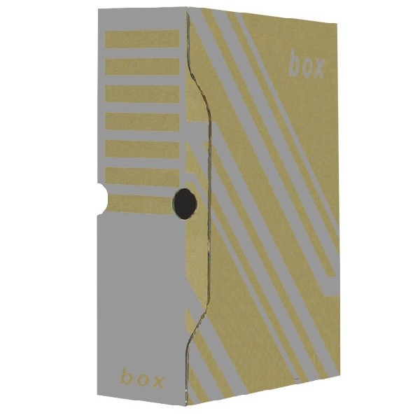 Kutija arhivska 29,7x33,9x 8cm Fornax smeđa