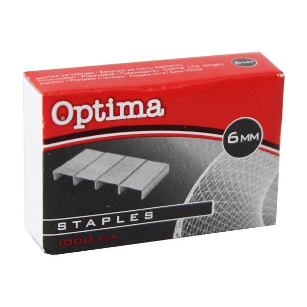 Spajalice strojne br. 8 (6/4) pk1000 OPTIMA