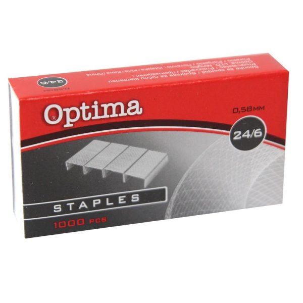 Spajalice strojne br.24/6 pk1000 Optima
