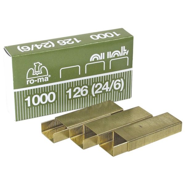 Spajalice strojne br.24/6 pk1000 Maestri 126