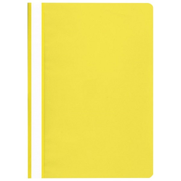 FASCIKL A4 klizna mehanika žuti FORNAX