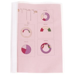 FASCIKL A4 klizna mehanika bijeli FORNAX