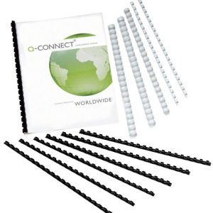 SPIRALA plastična fi-12mm pk100 crna Q-CONNECT