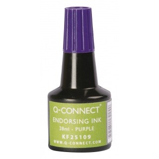 Boja za žig Q-CONNECT 28ml ljubičast Q-CONNECT KF25109