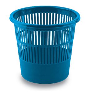 Koš za smeće pvc ARK 1238 mrežasti plavi