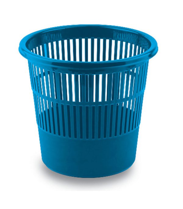 Koš za smeće pvc ARK 1238 mrežasti plavi