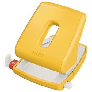 Bušač 2 rupe do 30 listova Cosy Leitz 50040019 žuti blister
