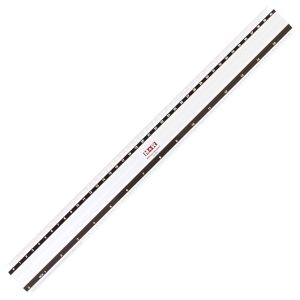 Ravnalo aluminijsko 30cm (12inča) 1830 Mobius blister
