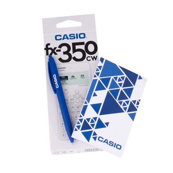 Kalkulator CASIO FX-350 CW Classwiz GRATIS blok+olovka kemijska