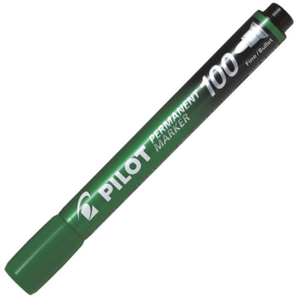 MARKER PERMANENTNI 1,5-4,0mm Kosi VRH PILOT SCA-400-G ZELENI