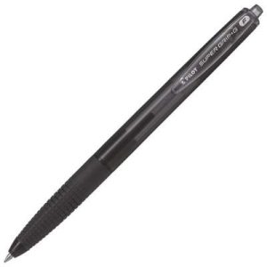 OLOVKA KEMIJSKA SUPER GRIP G RETRACTABLE PILOT BPGG-8R-F CRNA, 12 komada u kutiji