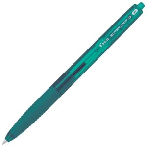 OLOVKA KEMIJSKA SUPER GRIP G RETRACTABLE PILOT BPGG-8R-F ZELENA, 12 komada u kutiji