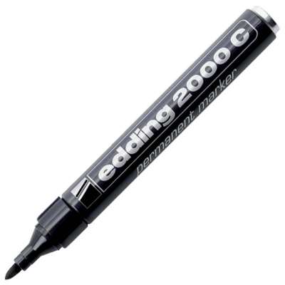 Marker Permanentni 1,5-3mm Okrugli Vrh Edding 2000C Crni