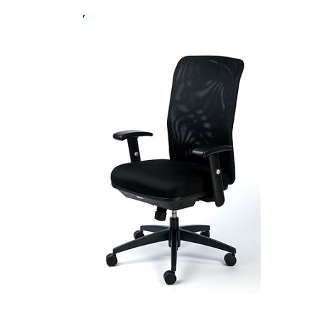 Uredska Stolica MaYAH Manager Jumpy - Crna