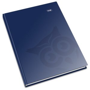 Bilježnica tvrdi uvez A4 crte 192lista 60g jednobojna Educa