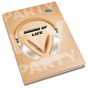 Bilježnica tvrdi uvez A4 čista 96lista 60g jednobojna više motiva Educa