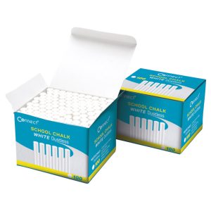 Kreda školska okrugla besprašna fi-10mm 100 komada u kutiji Connect