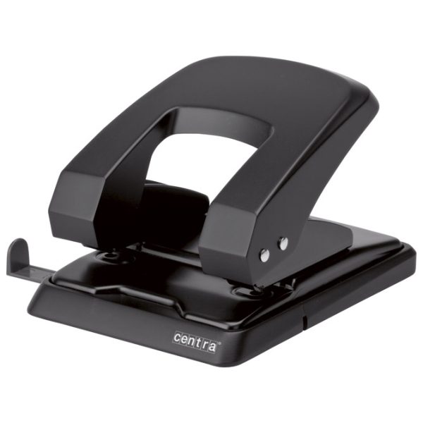 Bušač 2 rupe do 40 listova HP40 Centra Esselte 623668 crni