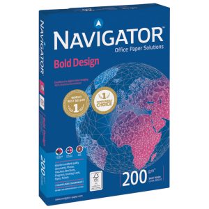 Papir A4 Navigator 200g Bold Design 150 listova u omotu Soporcel