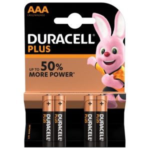 Baterija alkalna 1,5V AAA Basic 4baterije u pakiranju Duracell LR03 blister