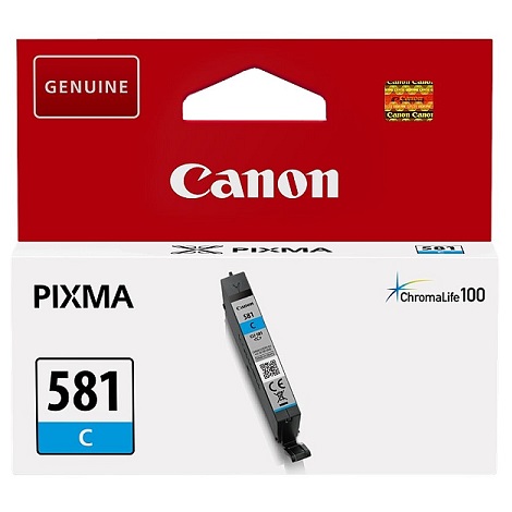 Tinta CANON CLI-581C cyan original  5,6 ml.